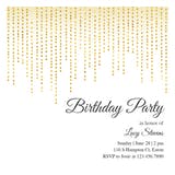 Dot Strands - Birthday Invitation